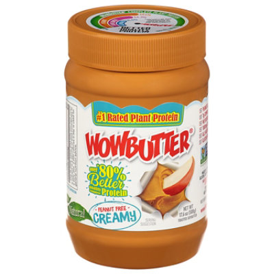 WOWBUTTER Toasted Soy Spread Creamy - 17.6 Oz - Image 3