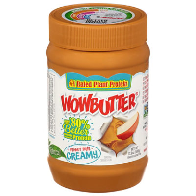 WOWBUTTER Toasted Soy Spread Creamy - 17.6 Oz - Image 3