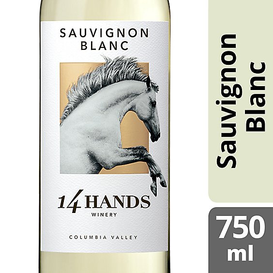 14 Hands Sauvignon Blanc White Wine - 750 Ml