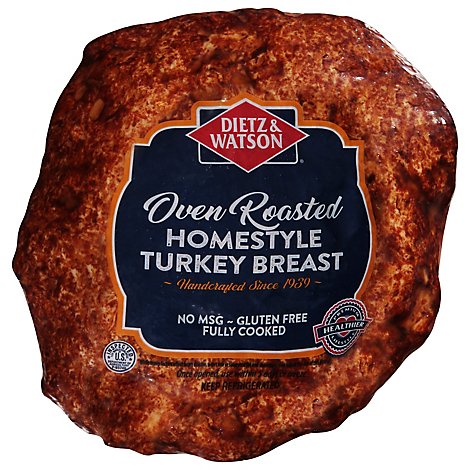 Dietz & Watson Turkey Breast Oven Roasted Homestyle - 0.50 Lb