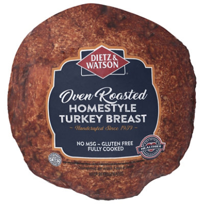 Dietz & Watson Turkey Breast Oven Roasted Homestyle - 0.50 Lb