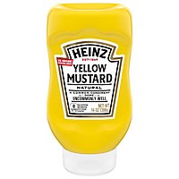 Heinz 100% Natural Yellow Mustard Bottle - 14 Oz - Image 5