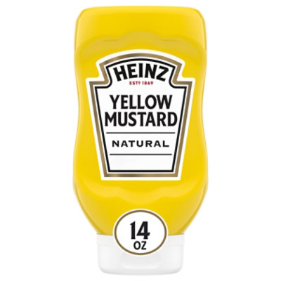 Heinz Yellow Mustard - 14 Oz - Image 1