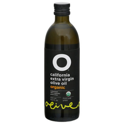 O Olive Oil & Vinegar Olive Oil Organic Califonia Extra Virgin Unfiltered - 16.9 Fl. Oz.