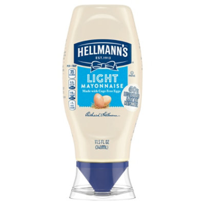 Hellmanns Mayonnaise Light Squeeze Bottle - 11.5 Oz - Image 3