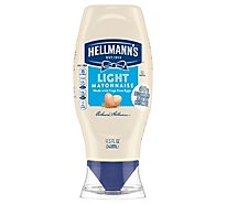Hellmanns Mayonnaise Light Squeeze Bottle - 11.5 Oz