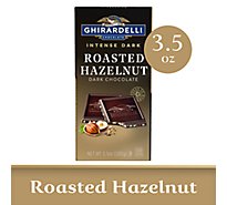 Ghirardelli Intense Dark Hazelnut Heaven Chocolate Bar - 3.5 Oz