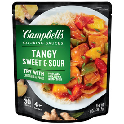 Campbell's Tangy Sweet and Sour Cooking Sauce - 11 Oz - Image 1