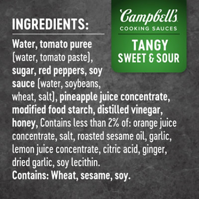 Campbell's Tangy Sweet and Sour Cooking Sauce - 11 Oz - Image 5