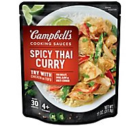 Campbells Sauces Skillet Thai Curry Chicken Pouch - 11 Oz