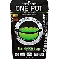Haks One Pot Cooking Sauce Thai Green Curry Pouch - 7 Oz - Image 2