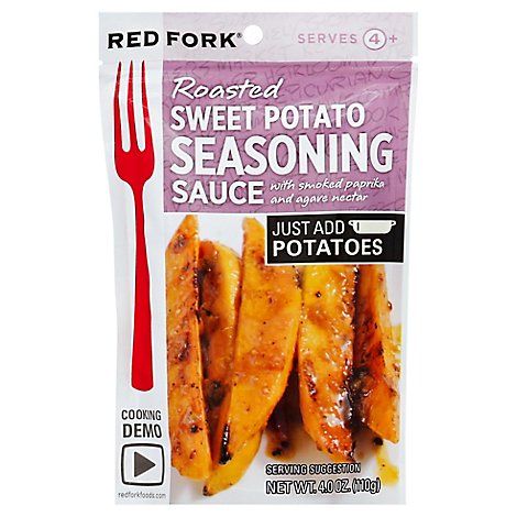 Red Fork Seasoning Sauce Roasted Sweet Potato Pouch - 4 Oz