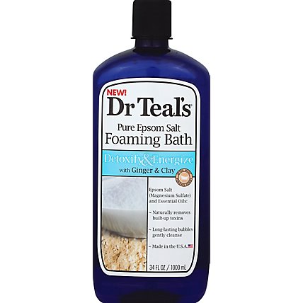 Dr Teals Foaming Bath Detox - 34 Oz - Image 2