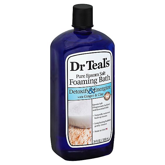 Dr Teals Foaming Bath Detox - 34 Oz
