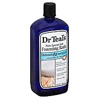 Dr Teals Foaming Bath Detox - 34 Oz - Image 1