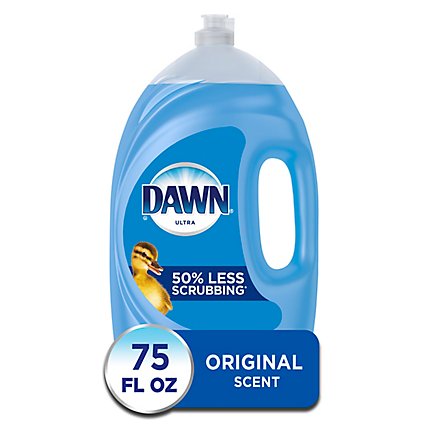 Dawn Ultra Dishwashing Liquid Dish Soap Original Scent - 75 Fl. Oz. - Image 2