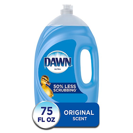 Dawn Ultra Dishwashing Liquid Dish Soap Original Scent - 75 Fl. Oz.