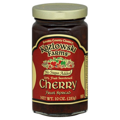 Kozlowski Farms Sonoma County Classics Fruit Spread Cherry - 10 Oz