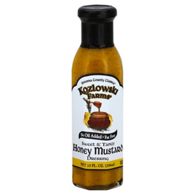 Kozlowski Farms Dressing Honey Mustard Fat Free - 12 Fl. Oz.