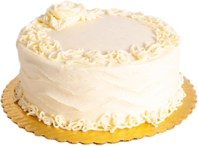 Bakery Cake 8 Inch 2 Layer Victorian Lace - Each - Image 1