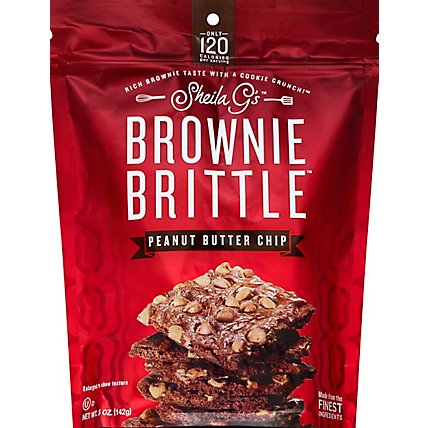 Sheila Gs Brownie Brittle Brownie Peanut Butter Chip - 5 Oz - Image 2