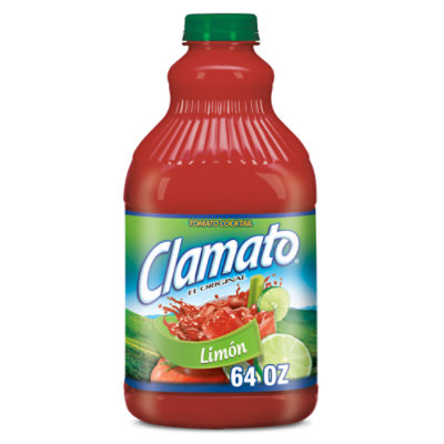 Clamato Cocktail Tomato Limon - 64 Fl. Oz. - Image 1