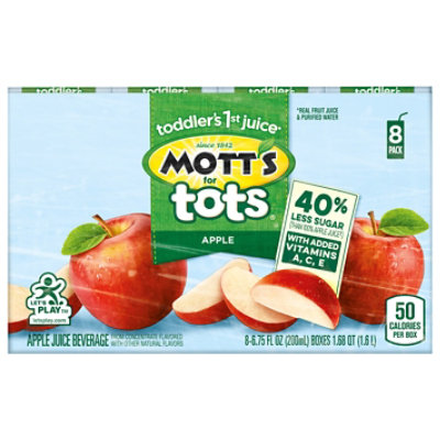 Motts For Tots Apple Juice Box - 8-6.75 Fl. Oz. - Image 4