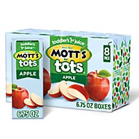Motts For Tots Juice Apple - 8-6.75 Fl. Oz. - Image 1