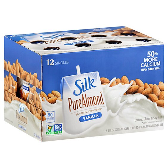 Silk Almondmilk Vanilla - 12-8 Fl. Oz.