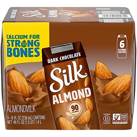 Silk Almondmilk Dark Chocolate - 6-8 Fl. Oz.