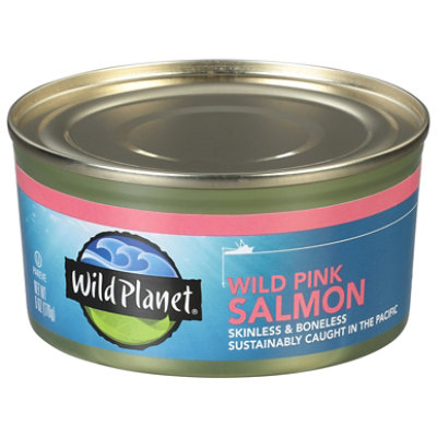 Wild Planet Salmon Wild Pink - 6 Oz - Image 1