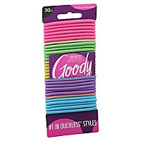 Goody Elastics Ouchless Thick 4mm Neon Tribal - 30 Count - Image 1