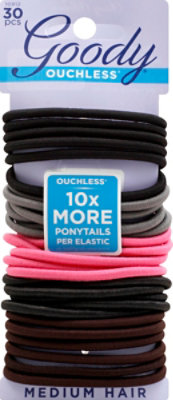 Goody Elastics Ouchless Thick 4mm Cherry Blossom - 30 Count - Image 2