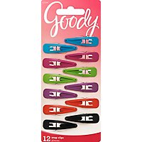 Goody Snap Clips Glam Girls Bright Color - 12 Count - Image 2