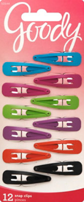 Goody Snap Clips Glam Girls Bright Color - 12 Count - Image 2