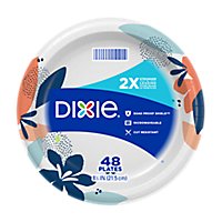 Dixie Everyday Paper Plates Printed 8 1/2 Inch - 48 Count - Image 2