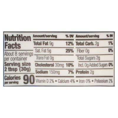 Clover Tub Cream Cheese - 8 Oz - Image 3