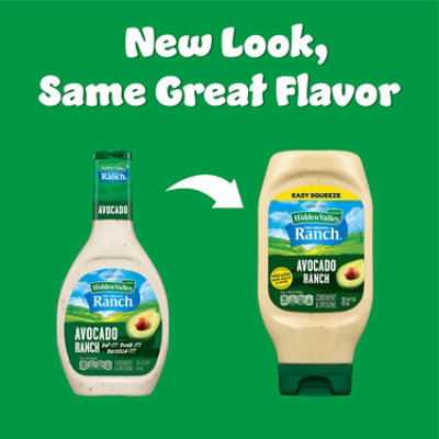 Hidden Valley Avocado Ranch Topping and Dressing Bottle - 16 Fl. Oz. - Image 4