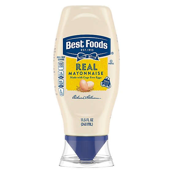 Best Foods Squeeze Real Mayonnaise - 11.5 Oz