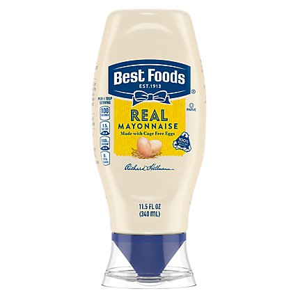 Best Foods Squeeze Real Mayonnaise - 11.5 Oz - Image 2