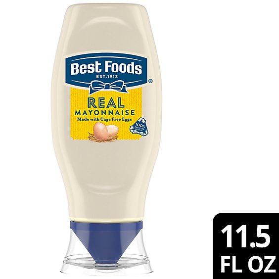 Best Foods Squeeze Real Mayonnaise - 11.5 Oz