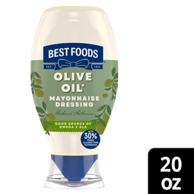 Best Foods Olive Oil Mayonnaise Squeeze Bottle -  20 Fl. Oz - Image 2