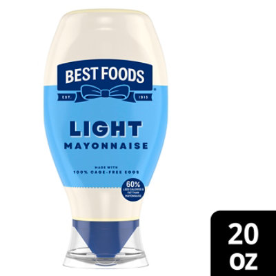 Best Foods Light Mayonnaise Squeeze Bottle -  20 Fl. Oz - Image 2