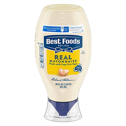 Best Foods Squeeze Real Mayonnaise - 20 Oz - Image 3