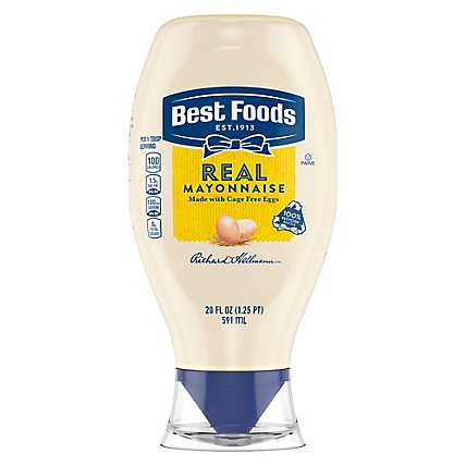 Best Foods Squeeze Real Mayonnaise - 20 Oz - Image 2