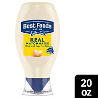 Best Foods Squeeze Real Mayonnaise - 20 Oz - Image 1