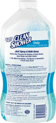 Clean Shower Fresh Clean Scent Shower Cleaner Value Size Refill - 60 Fl. Oz. - Image 7