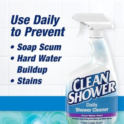 Clean Shower Fresh Clean Scent Shower Cleaner Value Size Refill - 60 Fl. Oz. - Image 2