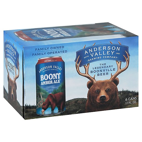 Anderson Valley Amber In Cans - 6-12 Fl. Oz.