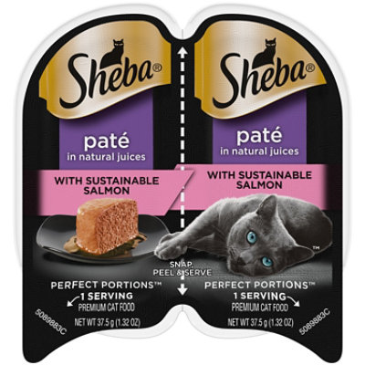 Sheba Perfect Portions Delicate Salmon Entree Adult Wet Cat Food Pate - 2.6 Oz - Image 1